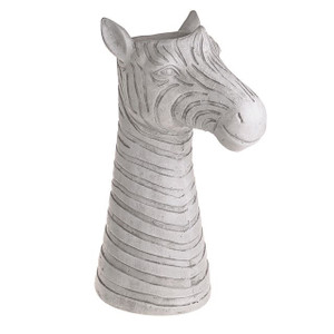 Fibre Clay Zebra Plant Pot H49cm