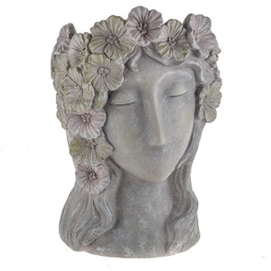 Enchanted Petal Lady Planter 40Cm