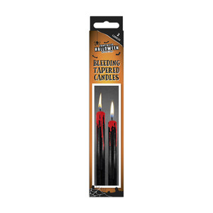 Halloween Bleeding Tapered Candle 2pk
