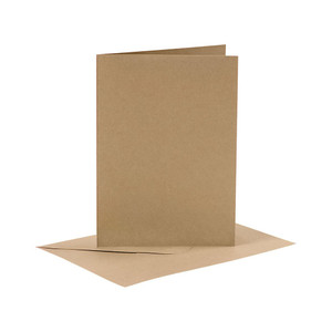 Cards and Envelopes, natural