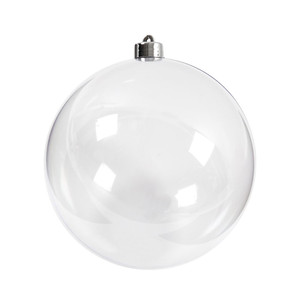 Baubles to Decorate, transparent, D: 15,6 cm