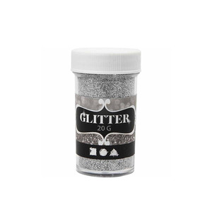 Glitter, silver, 20 g/ 1 tub from Country Baskets