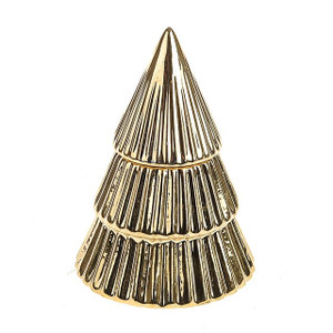 Nordic Ceramic Tree Gold 10Cm