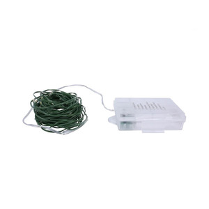 Elements Outdoor Remote Green Wire lights 100 bulbs warm white