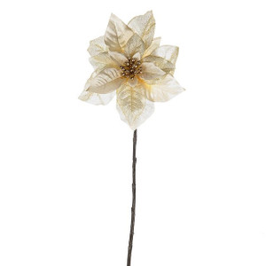 Christmas Pearl Poinsettia Stem Cream