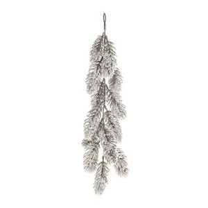 Frosted Pine Willow Hanging Dec from Country Baskets