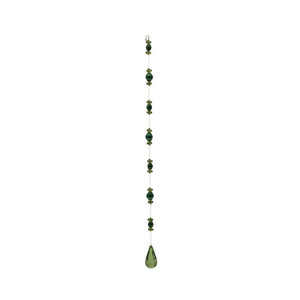 50cm Green Acrylic Teardrop Prism/Pearl  Garland (24/96)