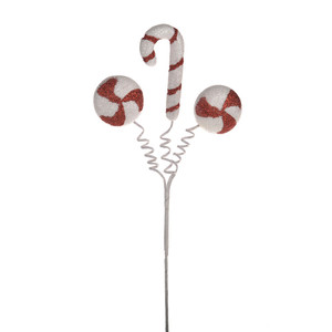 Candy Cane Spray 40Cm