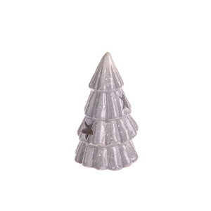 Ceramic Tree Grey With Led 10.3Cm Crf from Country Baskets