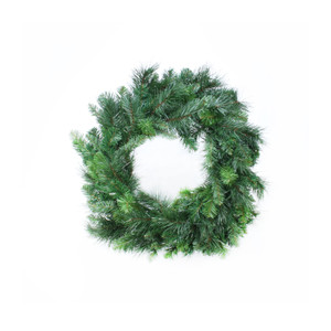 24" Deluxe Evergreen Double Wreath (150 Tips) from Country Baskets 24" Deluxe Evergreen Double Wreath (150 Tips) from Country Baskets