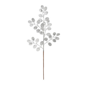 Glitter Eucalyptus stem Silver Glitter Eucalyptus stem Silver