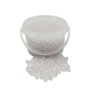 1.6kg Bucket Clear 10-15mml Acrylic Stones (1/4) from Country Baskets 1.6kg Bucket Clear 10-15mml Acrylic Stones (1/4) from Country Baskets