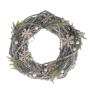 Frost Wreath 26Cm