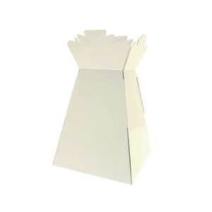 Super Pearlised Cream Living Vase (X30)