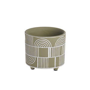 Geo Sage Plant Pot 9.5cm Geo Sage Plant Pot 9.5cm