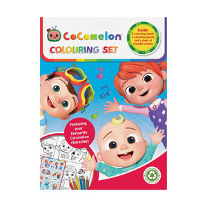 Cocomelon Colouring Set