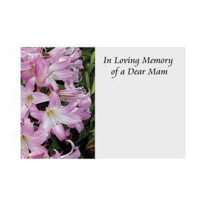 Card Dear Mam Ilm (50) from Country Baskets