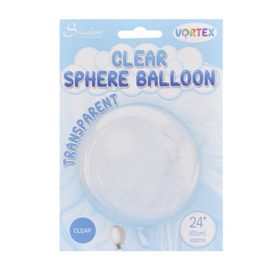 Vortex Clear Sphere Balloon 24"