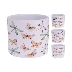 Flower Pot Ceramic 3Ass Design