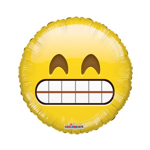 18" Emoji Smiley Teeth