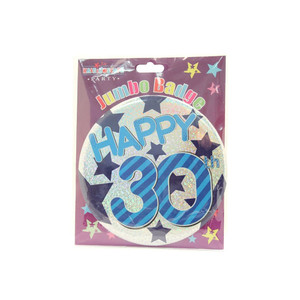 AGE 30 Male Party Badge