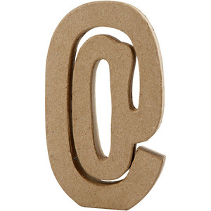 Paper Mache Craft Letter @