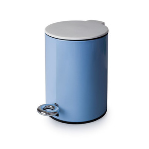 Natural Pedal Bin Soft Close 3L Blue from Country Baskets