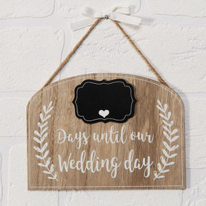 Wedding Countdown Plaque Wedding Countdown Plaque
