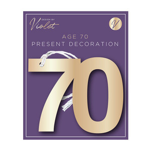 Age 70 Present Decoration