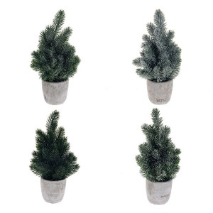 Christmas Tree With Vase 4Ast from Country Baskets