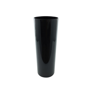 Black Acrylic Cylinder (Dia16 x H43cm) from Country Baskets Black Acrylic Cylinder (Dia16 x H43cm) from Country Baskets
