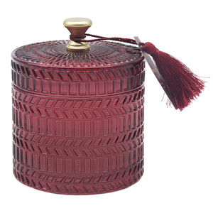 Desire Candle Jar Ruby from Country Baskets
