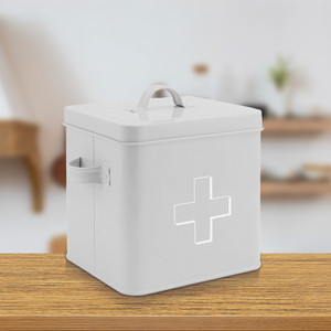 Grey First Aid Box from Country Baskets