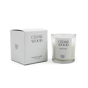 8Cm Boxed Candle Cedar from Country Baskets