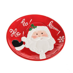 Festive Plate Santa from Country Baskets