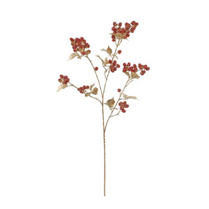 Mulberry Spray Dark Red 107cm from Country Baskets