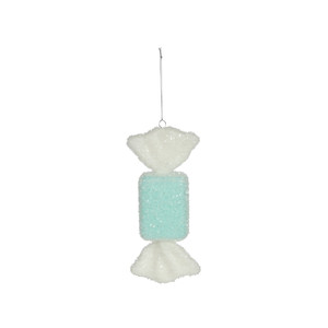 Rectangle Candy Hanging Decoration - Turquoise - H18cm Rectangle Candy Hanging Decoration - Turquoise - H18cm