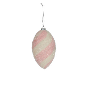 Finial Hanging Decoration - Pink - H20cm Finial Hanging Decoration - Pink - H20cm