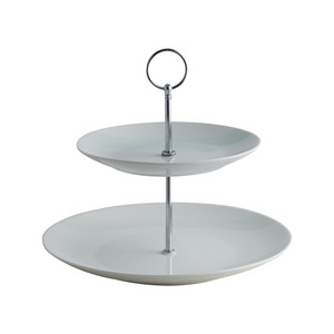 Simplicity 2 Tier Cake Stand from Country Baskets Simplicity 2 Tier Cake Stand from Country Baskets