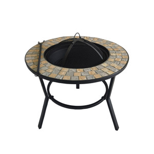 Mosaic fire pit round 60cm from Country Baskets