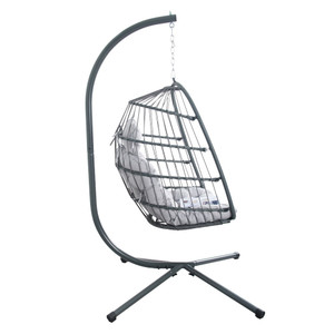 Grey Egg Chair H:195cm from Country Baskets