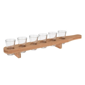 Shot Glass Set 7Pcs 40Ml from Country Baskets