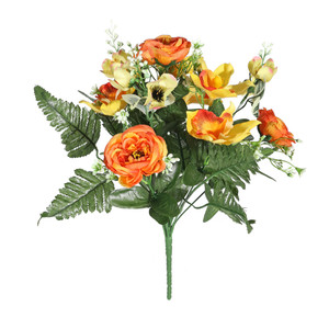 Pembroke Orchid Peony Mixed Posy - Yellow from Country Baskets