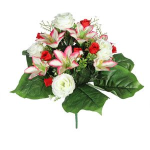 Pembroke Leafy Mixed Bunch - Cream from Country Baskets Pembroke Leafy Mixed Bunch - Cream from Country Baskets