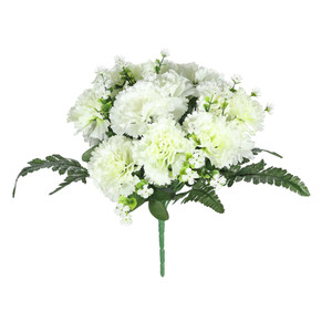 Pembroke Carnation Gyp Mixed Bunch - Cream from Country Baskets