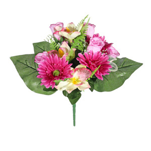 Pembroke Gerbera Orchid Mixed Bunch - Purple from Country Baskets
