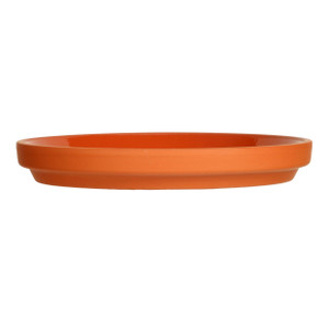 Natural Terracotta Saucer (14.18 x 2cm) from Country Baskets