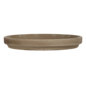 Basalt Terracotta Saucer (21.86 x 3.02cm) from Country Baskets