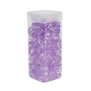 Acrylic Stones - Large - Lavender - Square Jar -300gr from Country Baskets