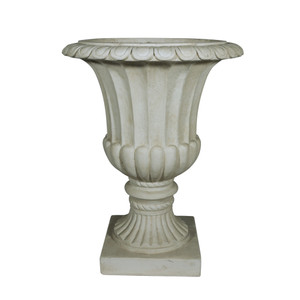 Hortus Victoria Garden Urn 71cm Cream from Country Baskets